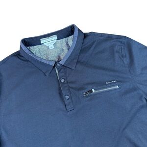 Calvin Klein Liquid Cotton Polo Mens XL